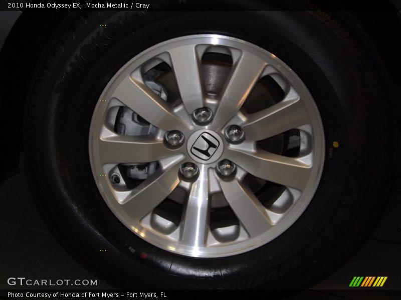 Mocha Metallic / Gray 2010 Honda Odyssey EX