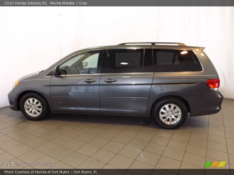 Mocha Metallic / Gray 2010 Honda Odyssey EX