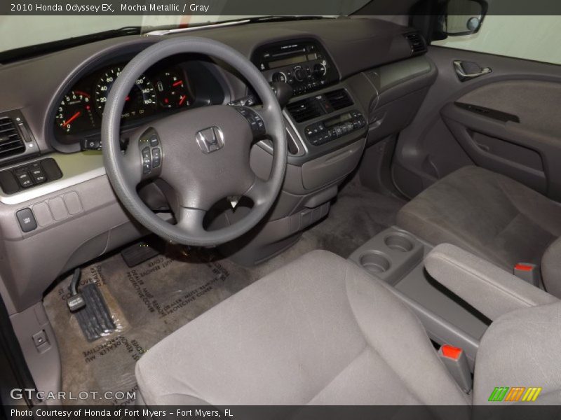 Mocha Metallic / Gray 2010 Honda Odyssey EX