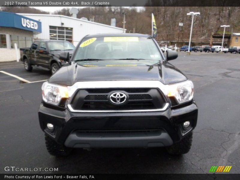 Black / Graphite 2012 Toyota Tacoma V6 Double Cab 4x4