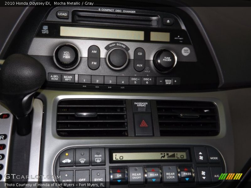 Mocha Metallic / Gray 2010 Honda Odyssey EX
