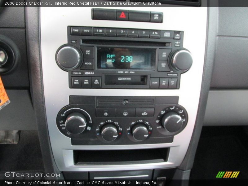 Inferno Red Crystal Pearl / Dark Slate Gray/Light Graystone 2006 Dodge Charger R/T