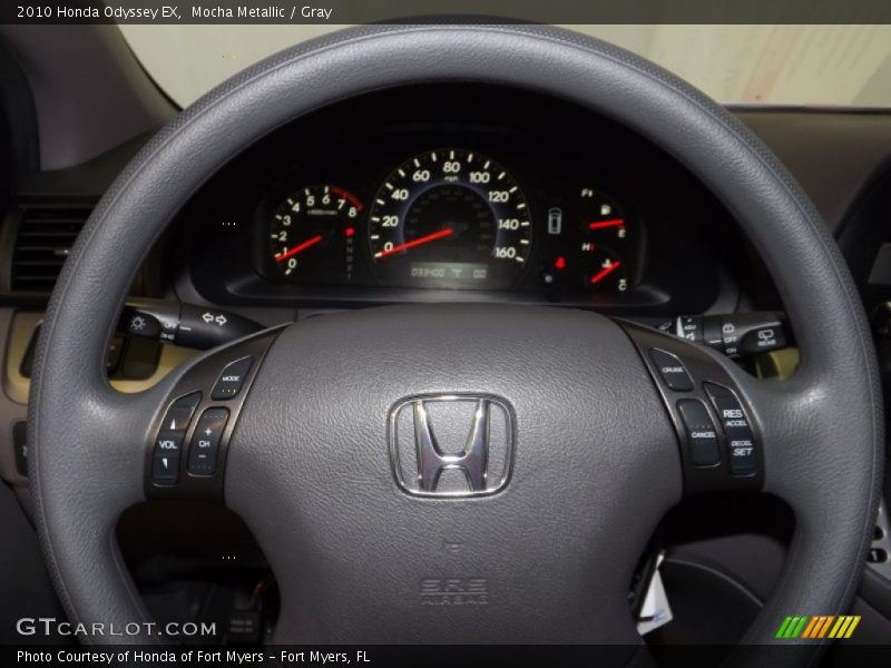 Mocha Metallic / Gray 2010 Honda Odyssey EX