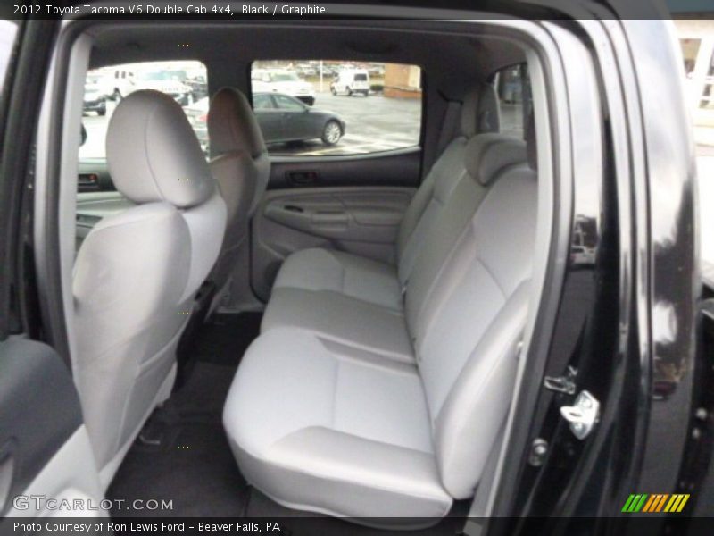 Black / Graphite 2012 Toyota Tacoma V6 Double Cab 4x4
