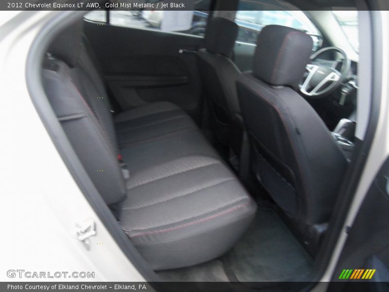 Gold Mist Metallic / Jet Black 2012 Chevrolet Equinox LT AWD
