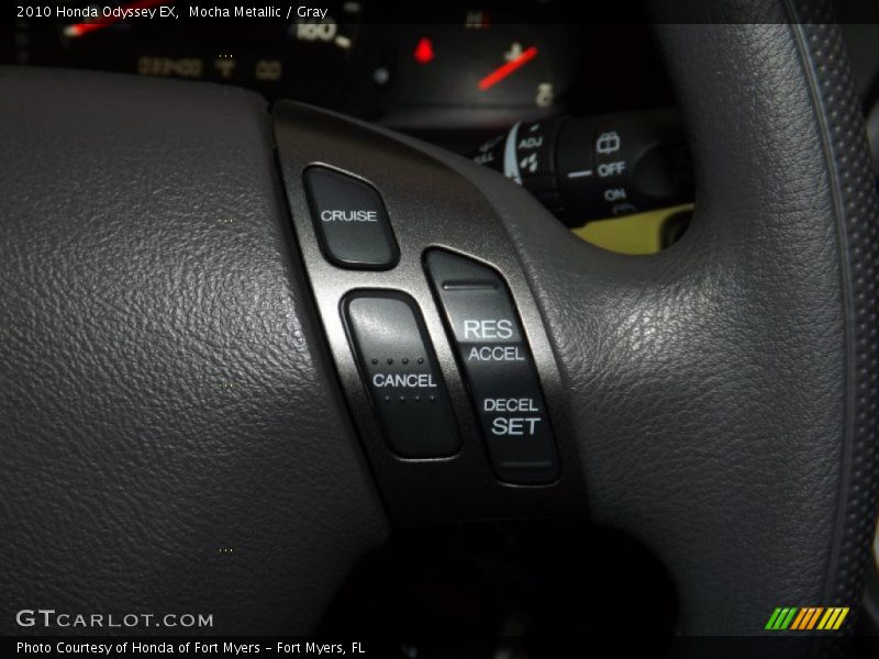 Mocha Metallic / Gray 2010 Honda Odyssey EX