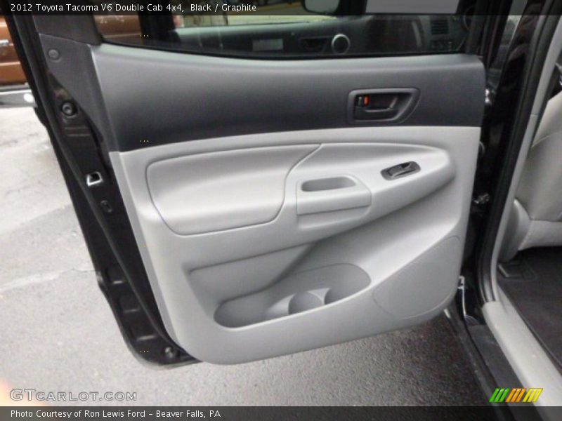 Black / Graphite 2012 Toyota Tacoma V6 Double Cab 4x4