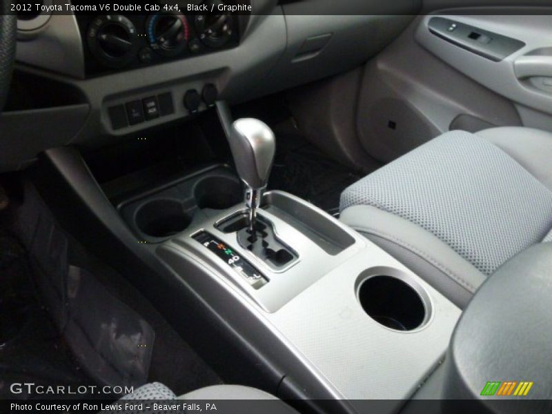 Black / Graphite 2012 Toyota Tacoma V6 Double Cab 4x4