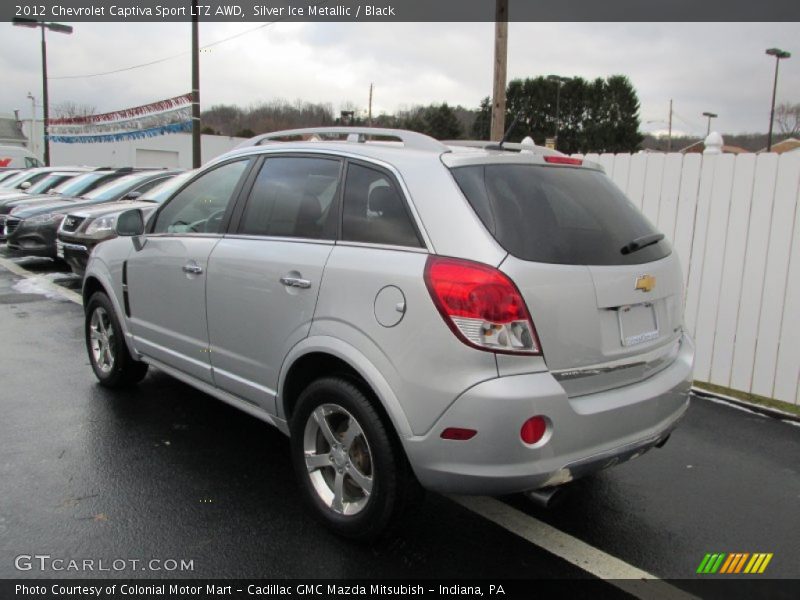 Silver Ice Metallic / Black 2012 Chevrolet Captiva Sport LTZ AWD