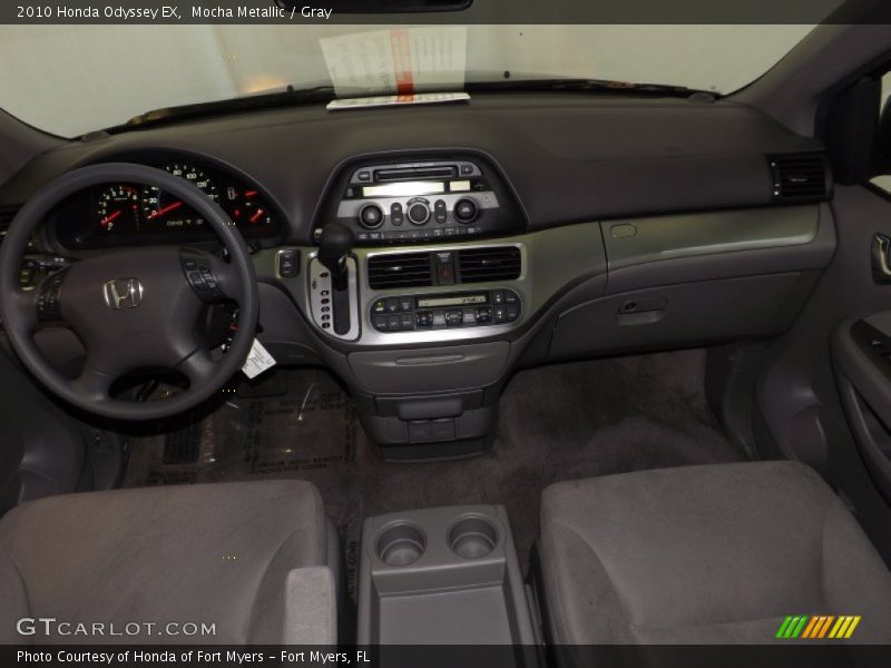 Mocha Metallic / Gray 2010 Honda Odyssey EX