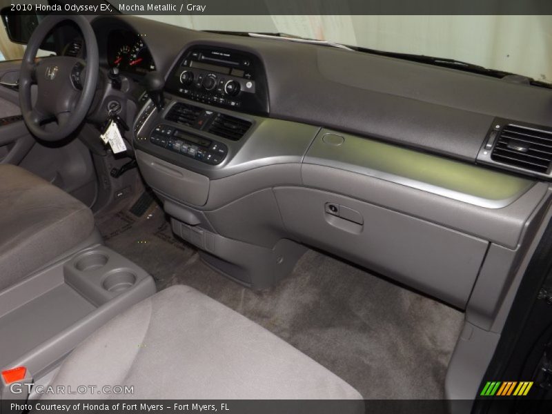 Mocha Metallic / Gray 2010 Honda Odyssey EX