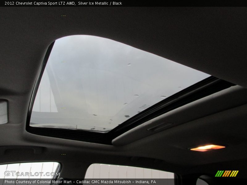 Silver Ice Metallic / Black 2012 Chevrolet Captiva Sport LTZ AWD