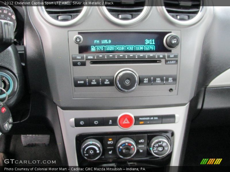 Silver Ice Metallic / Black 2012 Chevrolet Captiva Sport LTZ AWD