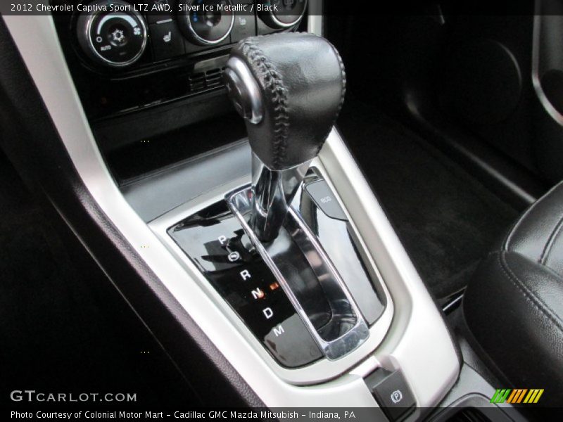 Silver Ice Metallic / Black 2012 Chevrolet Captiva Sport LTZ AWD