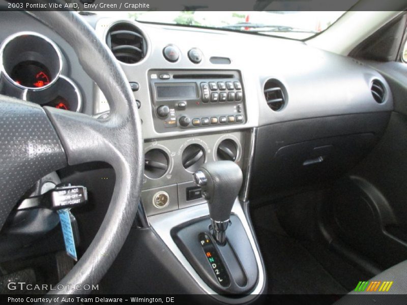 Controls of 2003 Vibe AWD