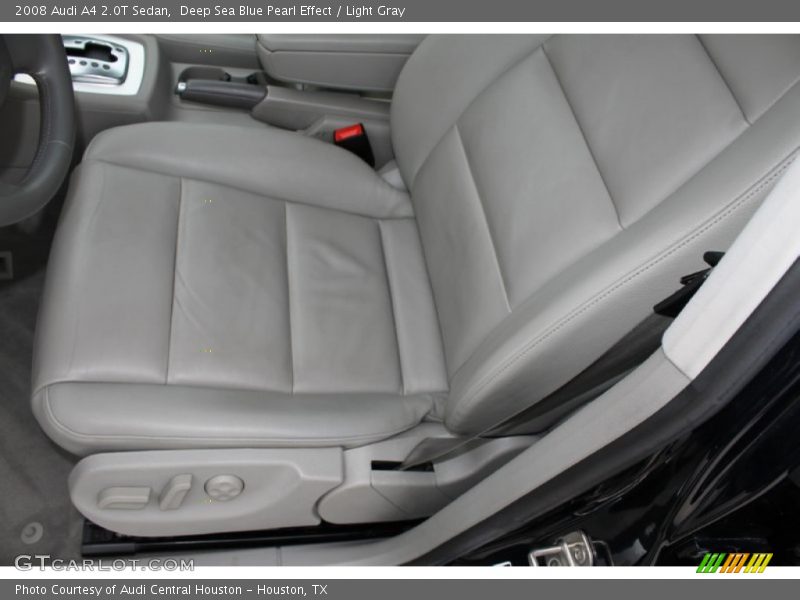 Deep Sea Blue Pearl Effect / Light Gray 2008 Audi A4 2.0T Sedan