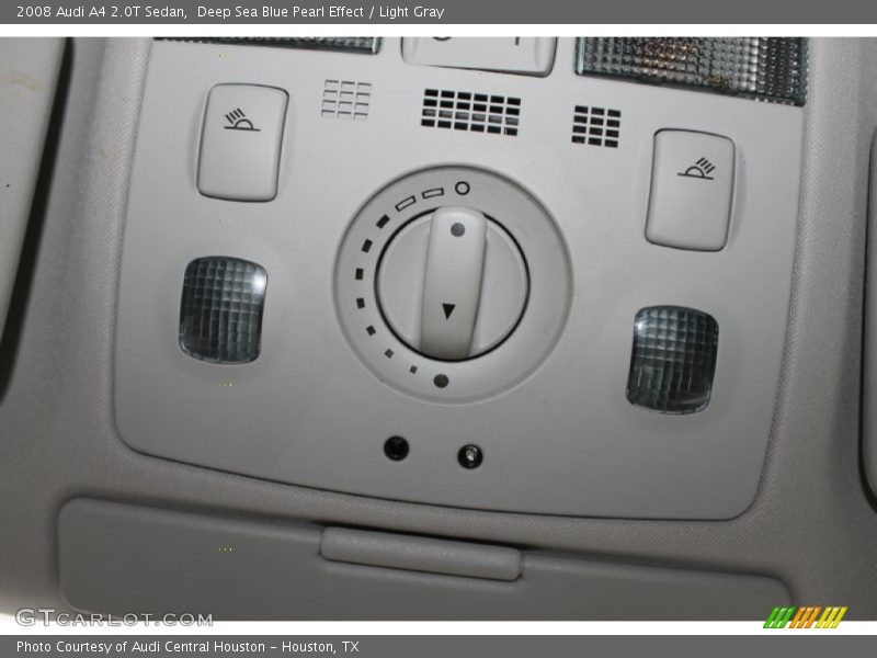 Deep Sea Blue Pearl Effect / Light Gray 2008 Audi A4 2.0T Sedan