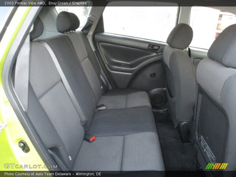 Rear Seat of 2003 Vibe AWD