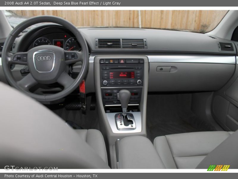 Deep Sea Blue Pearl Effect / Light Gray 2008 Audi A4 2.0T Sedan