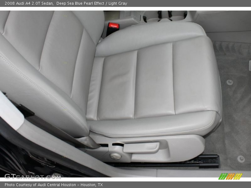 Deep Sea Blue Pearl Effect / Light Gray 2008 Audi A4 2.0T Sedan
