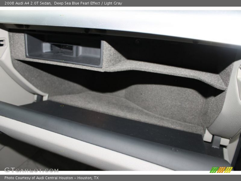 Deep Sea Blue Pearl Effect / Light Gray 2008 Audi A4 2.0T Sedan