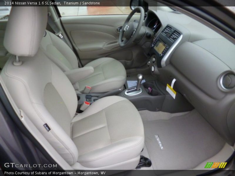Titanium / Sandstone 2014 Nissan Versa 1.6 SL Sedan