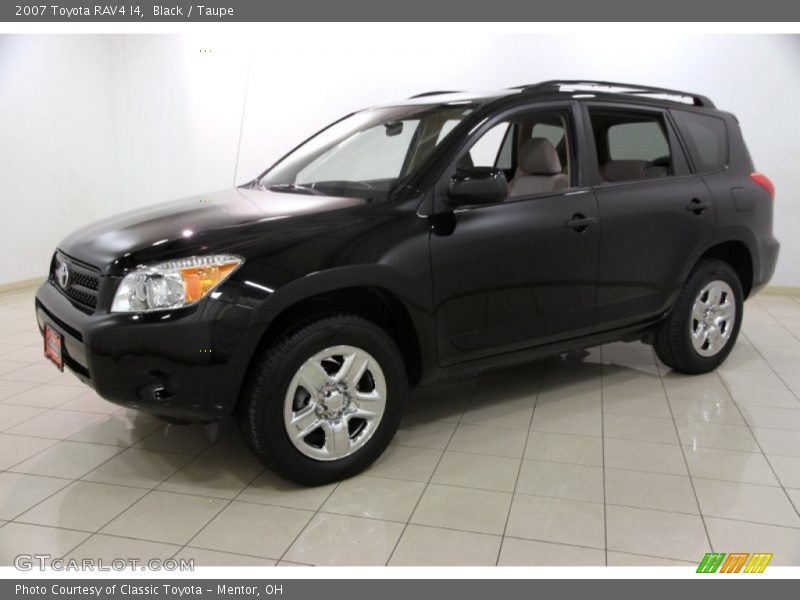 Black / Taupe 2007 Toyota RAV4 I4