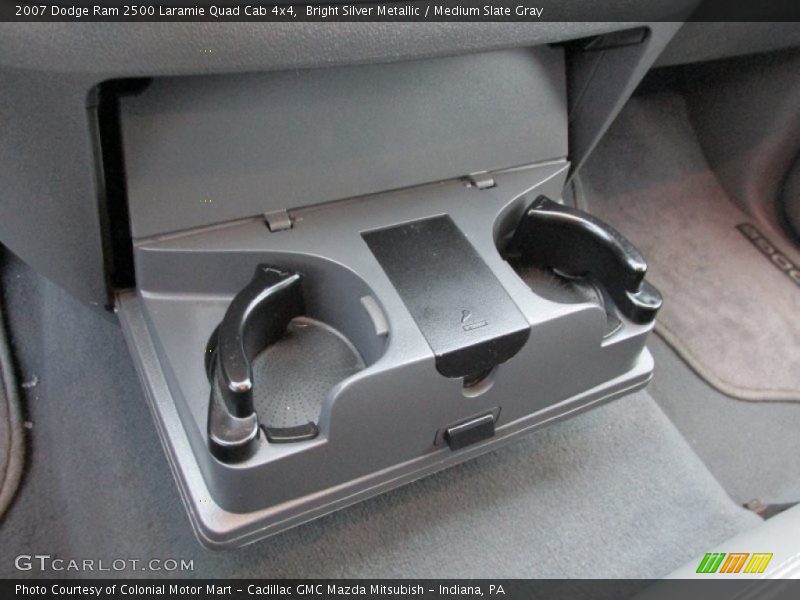 Bright Silver Metallic / Medium Slate Gray 2007 Dodge Ram 2500 Laramie Quad Cab 4x4