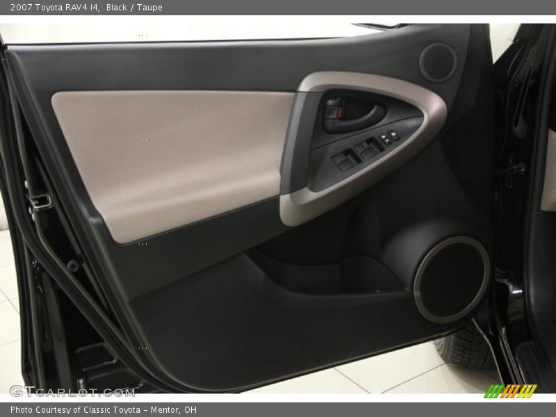 Black / Taupe 2007 Toyota RAV4 I4