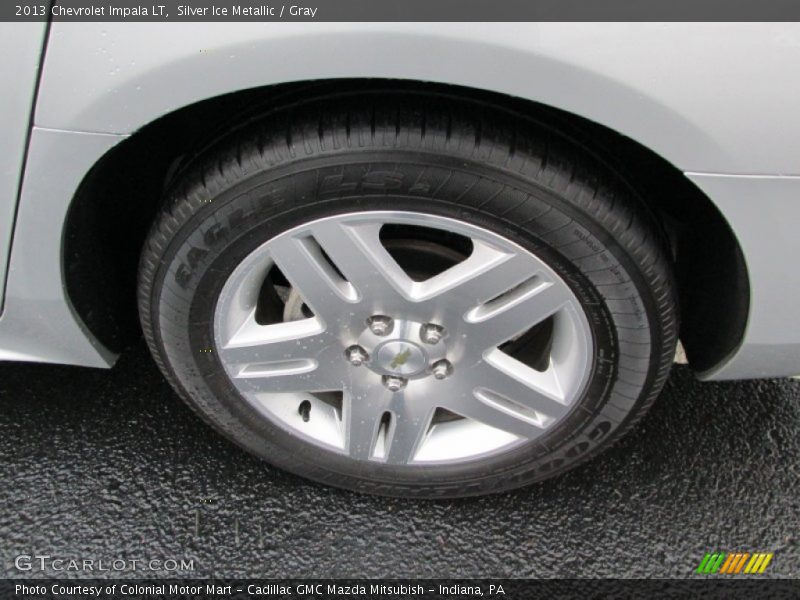 Silver Ice Metallic / Gray 2013 Chevrolet Impala LT