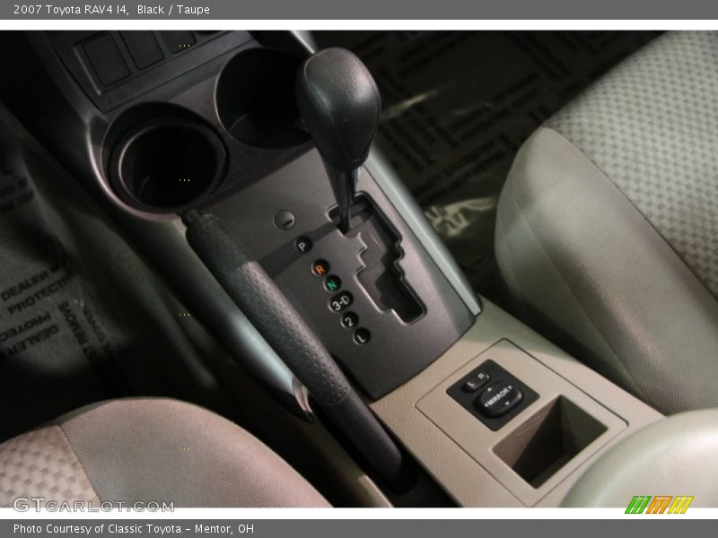 Black / Taupe 2007 Toyota RAV4 I4
