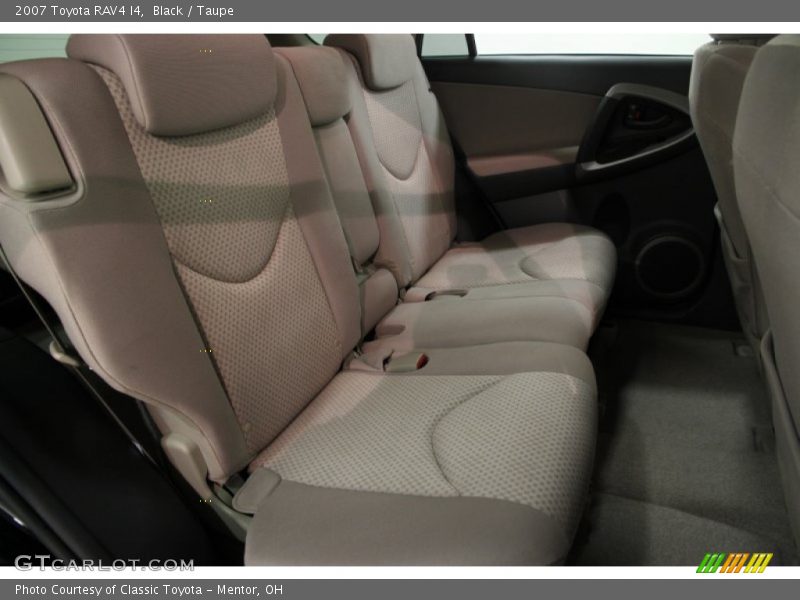 Black / Taupe 2007 Toyota RAV4 I4
