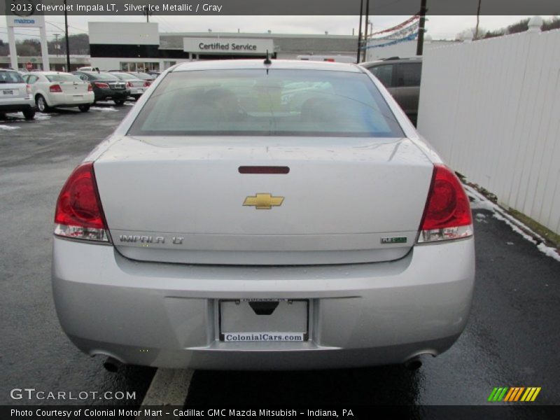 Silver Ice Metallic / Gray 2013 Chevrolet Impala LT