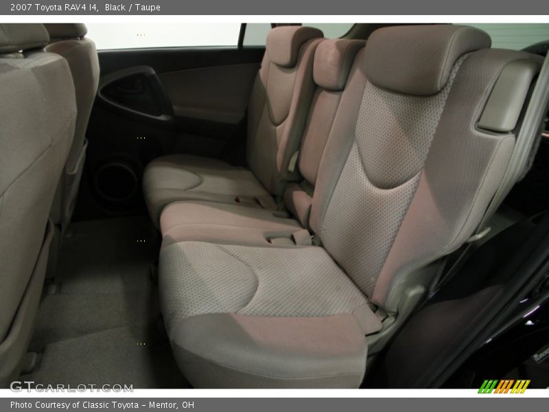 Black / Taupe 2007 Toyota RAV4 I4