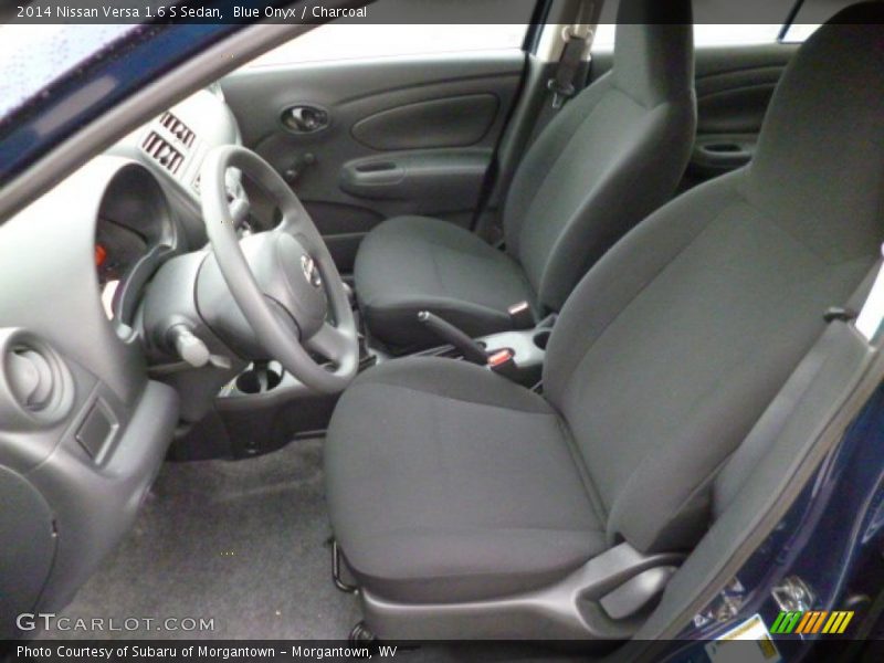 Blue Onyx / Charcoal 2014 Nissan Versa 1.6 S Sedan
