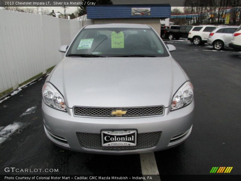 Silver Ice Metallic / Gray 2013 Chevrolet Impala LT