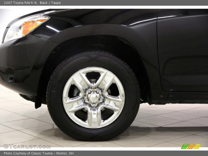Black / Taupe 2007 Toyota RAV4 I4