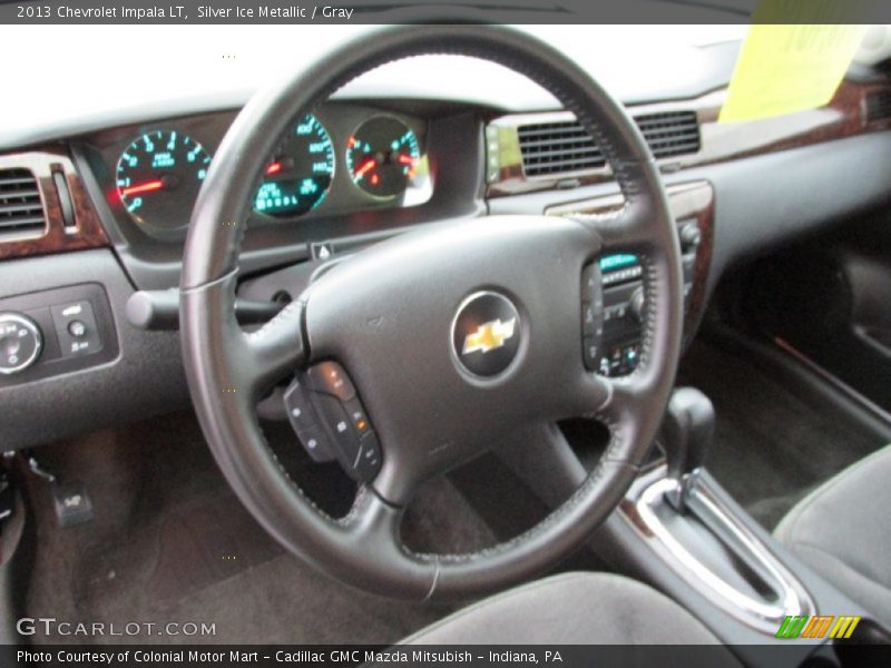 Silver Ice Metallic / Gray 2013 Chevrolet Impala LT