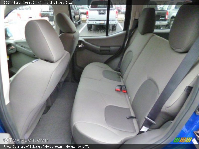 Rear Seat of 2014 Xterra S 4x4
