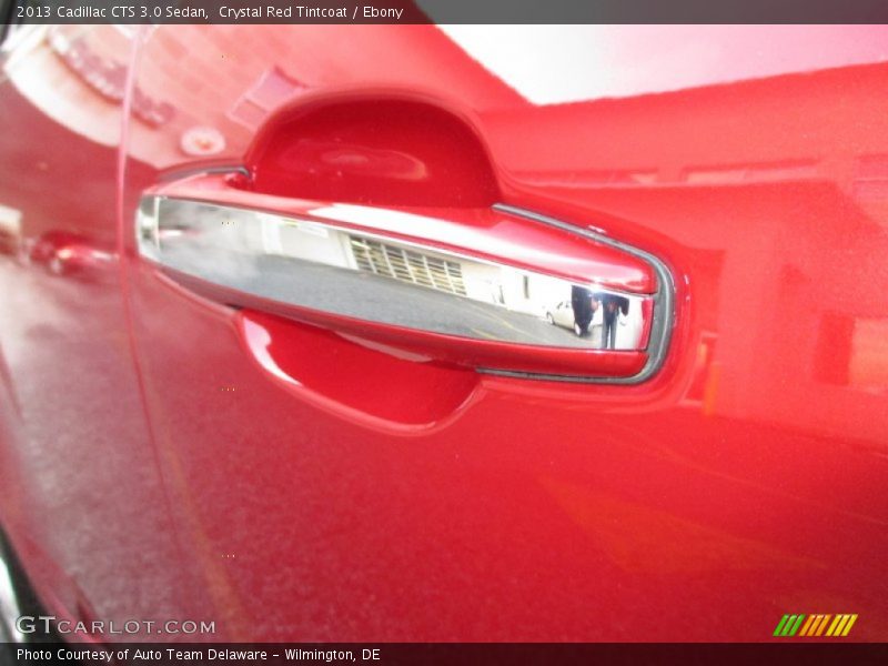Crystal Red Tintcoat / Ebony 2013 Cadillac CTS 3.0 Sedan