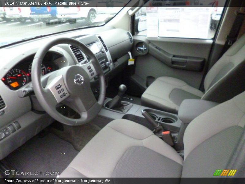 Gray Interior - 2014 Xterra S 4x4 