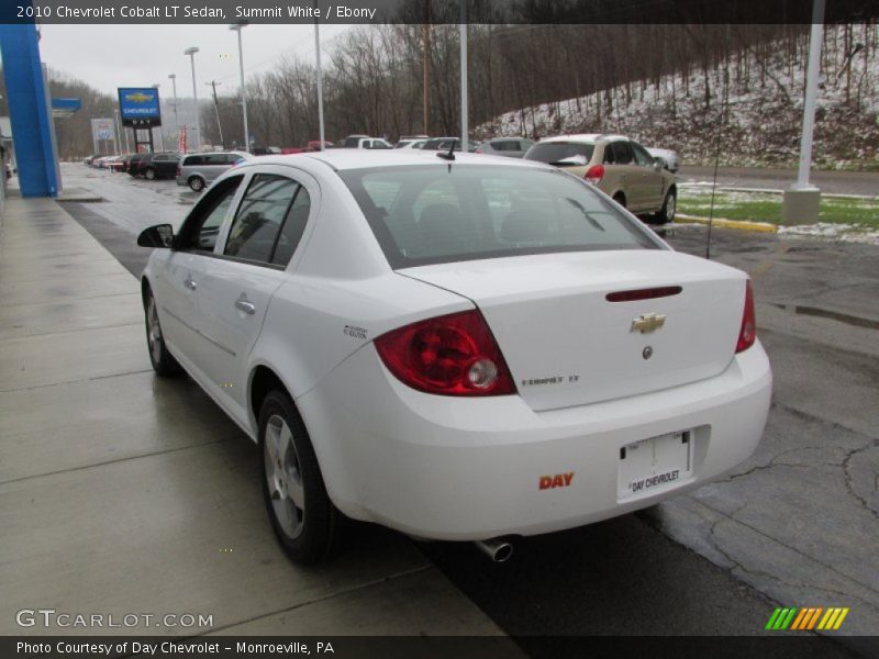 Summit White / Ebony 2010 Chevrolet Cobalt LT Sedan