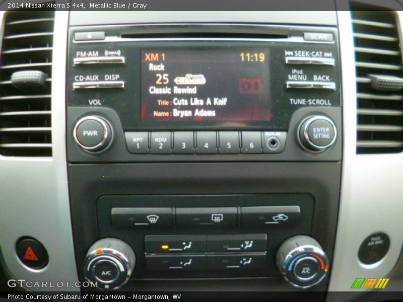 Controls of 2014 Xterra S 4x4