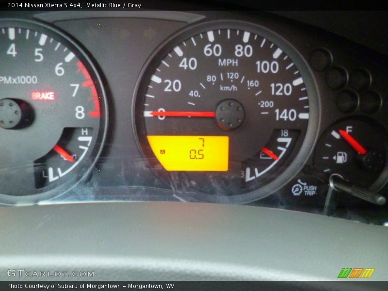  2014 Xterra S 4x4 S 4x4 Gauges