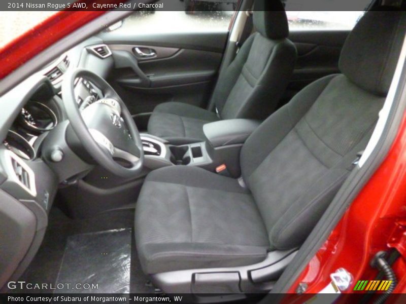 Front Seat of 2014 Rogue S AWD
