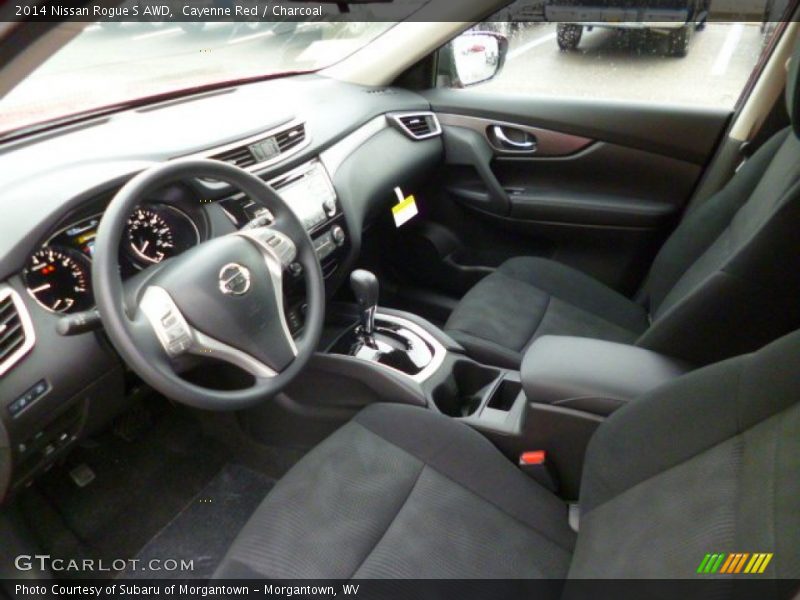 Charcoal Interior - 2014 Rogue S AWD 