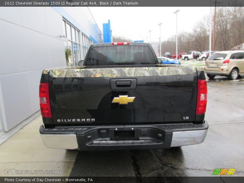 Black / Dark Titanium 2012 Chevrolet Silverado 1500 LS Regular Cab 4x4
