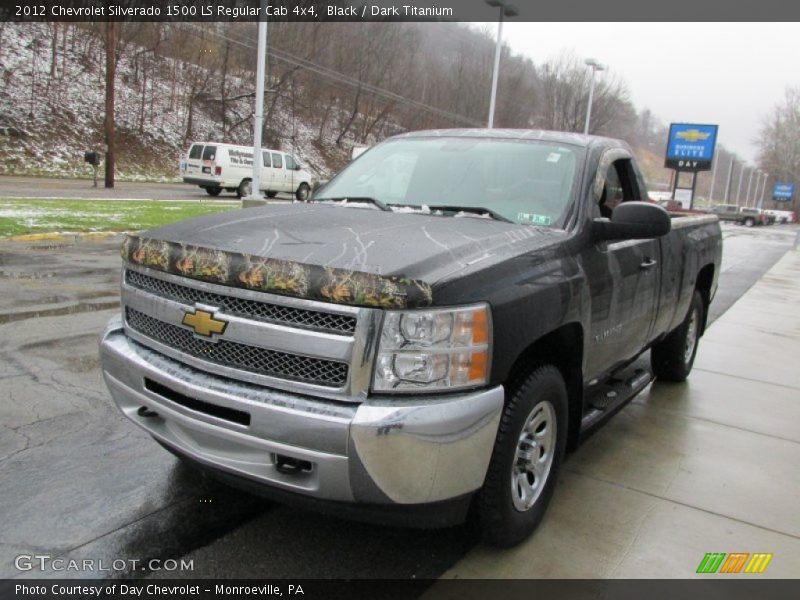 Black / Dark Titanium 2012 Chevrolet Silverado 1500 LS Regular Cab 4x4