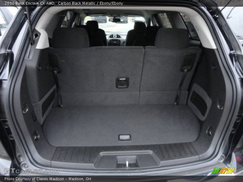 Carbon Black Metallic / Ebony/Ebony 2010 Buick Enclave CX AWD