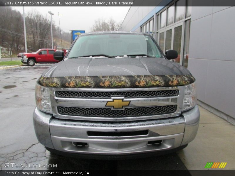 Black / Dark Titanium 2012 Chevrolet Silverado 1500 LS Regular Cab 4x4